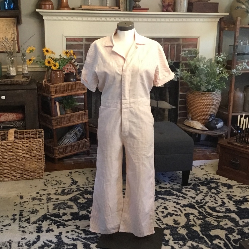 NWOT Christy Dawn Painters Jumpsuit